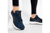 NNEKG Mens Patriot 12 Running Shoe (French Blue Gunmetal Size 12.5 US)