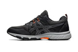 NNEKG Mens Gel Venture 8 Trail Shoe (Black Sheet Rock Size 7.5 US)