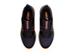 NNEKG Mens Gel Venture 8 Running Shoes (Blue Black Shocking Orange Size 8.5)