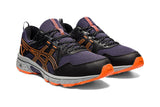 NNEKG Mens Gel Venture 8 Running Shoes (Blue Black Shocking Orange Size 8.5)