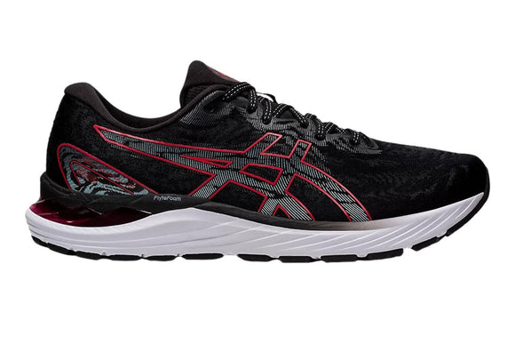 NNEKG Mens Gel Cumulus 23 Running Shoes (Black Electric Red Size 12.5 US)