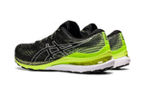 NNEKG Mens Gel Kayano 28 Running Shoes (Black Hazard Green Size 15)