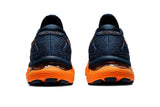 NNEKG Mens Gel Nimbus 24 Running Shoes (French Blue Shocking Orange Size 9)