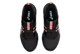 NNEKG Womens Gel Venture 8 Running Shoe (Black Clear Blue Size 6.5 US)