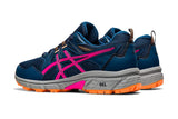 NNEKG Womens Gel Venture 8 Trail Shoe (Mako Blue Pink Glo Size 12 US)