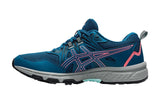 NNEKG Womens Gel Venture 8 Running Shoe (Deep Sea Teal Blazing Coral Size 6.5 US)