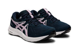 NNEKG Womens Gel Contend 7 Running Shoes (French Blue Barely Rose Size 6H)