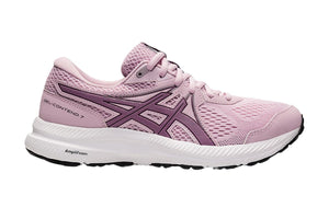 NNEKG Womens Gel Contend 7 Running Shoes (Barely Rose Rosequartz Size 6)