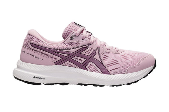 NNEKG Womens Gel Contend 7 Running Shoes (Barely Rose Rosequartz Size 7H)