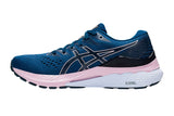 NNEKG Womens Gel Kayano 28 Running Shoes (Mako Blue Barely Rose Size 8H)