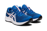 NNEKG Boys Contend 7 Grade School Running Shoes (Lake Drive Barely Rose Size 4.5 US)