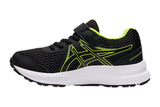 NNEKG Boys Contend 7 Pre School Running Shoes (Black Hazard Green Size 3 US)