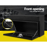 NNEDSZ Ute Tool Box Left UnderTray Toolbox Under Tray Aluminium Underbody