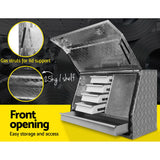 NNEDSZ Aluminium Toolbox Generator Tool Box Drawers Truck Canopy Trailer Locks