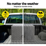 NNEDSZ 62x40x50cm Aluminium Tool box Ute Generator Toolbox Truck Trailer Canopy