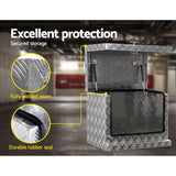 NNEDSZ 62x40x50cm Aluminium Tool box Ute Generator Toolbox Truck Trailer Canopy