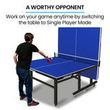 NNEMB Table Tennis Table-with 4 Player Ping Pong Paddle and Pingpong Ball Pack