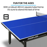 NNEMB Premium Table Tennis Table-with 4 Player Ping Pong Paddle and Pingpong Ball Pack