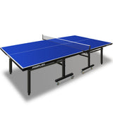 NNEMB Premium Outdoor Table Tennis Table-with 4 Player Ping Pong Paddle and Pingpong Ball Pack