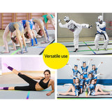NNEDSZ 4M Air Track Gymnastics Tumbling Exercise Mat Inflatable Mats 20CM Thick + Pump