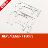 NNEMB Car Battery Charger 280A 12v/24v Jump Starter ATV Boat Truck Tractor