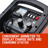 NNEMB Car Battery Charger 280A 12v/24v Jump Starter ATV Boat Truck Tractor