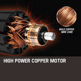 NNEMB Portable Air Compressor 150PSI 12V Automatic Tyre Inflator/Deflator-Platinum Nano Series