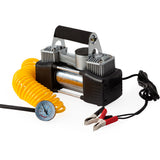 NNEMB Portable Air Compressor 150PSI 12V Automatic Tyre Inflator/Deflator-Platinum Nano Series