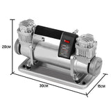 NNEMB Portable Air Compressor 150PSI 12V 200L Automatic Tyre Inflator/Deflator-OTB600