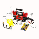 NNEMB Portable Air Compressor 100PSI 12V 300L Automatic Tyre Inflator/Deflator-OTB700