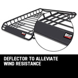 NNEMB Universal Roof Rack Basket-Car Luggage Steel Cage Vehicle Cargo