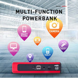 NNEMB Portable 12V Car Jump Starter Powerbank and Torch