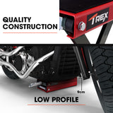 NNEMB 500kg Motorcycle Scissor Jack Lift Stand for Motorbike Quad Bike