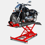 NNEMB Hydraulic Motorcycle Lifter Motorbike Lift Stand Table Jack Hoist Bike