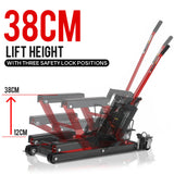NNEMB 680KG Hydraulic Motorcycle Motorbike Lift Jack Motorcycle ATV Stand Hoist
