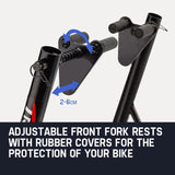 NNEMB Motorcycle Front Stand Heavy-Duty Motorbike Lift Paddock Carrier Bike Fork