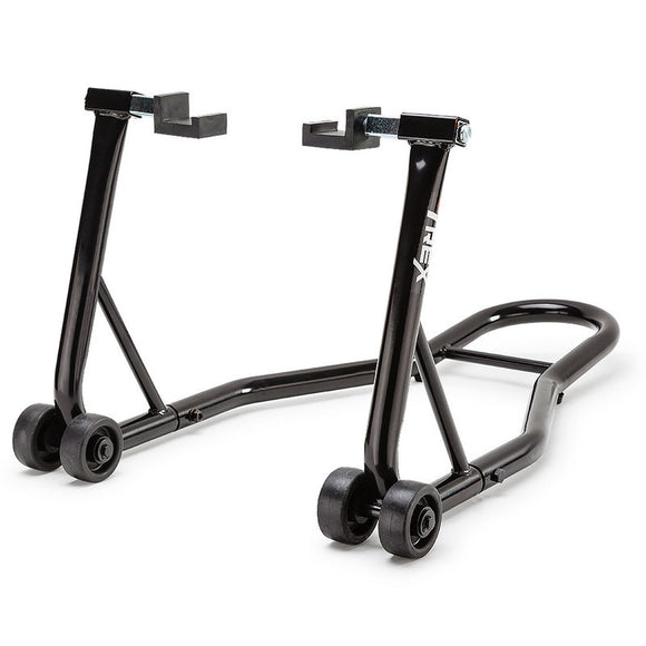 NNEMB Rear Motorcycle Stand Heavy-Duty Motorbike Lift Paddock Carrier Bike Fork