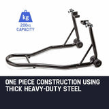 NNEMB Rear Motorcycle Stand Heavy-Duty Motorbike Lift Paddock Carrier Bike Fork