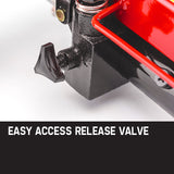 NNEMB Vehicle Positioning Jacks Hydraulic-2 x 12 Wheel Dolly Car Go Jack Pair