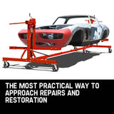 NNEMB Car Rotisserie Hydraulic Auto Body Frame Truck Boat Repair Restoration