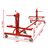 NNEMB Car Rotisserie Hydraulic Auto Body Frame Truck Boat Repair Restoration