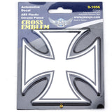NNEMB Novelty Tow-bar / Trailer Hitch Cover-Chrome Plated Iron Cross