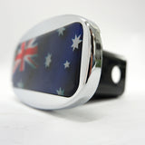 NNEMB Novelty Towbar Trailer Hitch Cover Tow-Aussie Flag