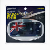 NNEMB Novelty Towbar Trailer Hitch Cover Tow-Aussie Flag
