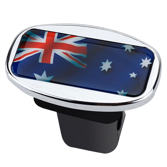 NNEMB Novelty Towbar Trailer Hitch Cover Tow-Aussie Flag