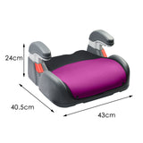 NNEDPE Children Car Booster Seat Chair Cushion Pad Purple