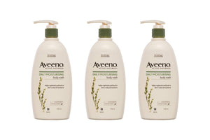 NNEKG Aveeno Daily Moisturising Body Wash 532ml Pack of 3