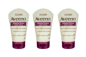 NNEKG Aveeno Intense Relief Hand Cream 100g Pack of 3