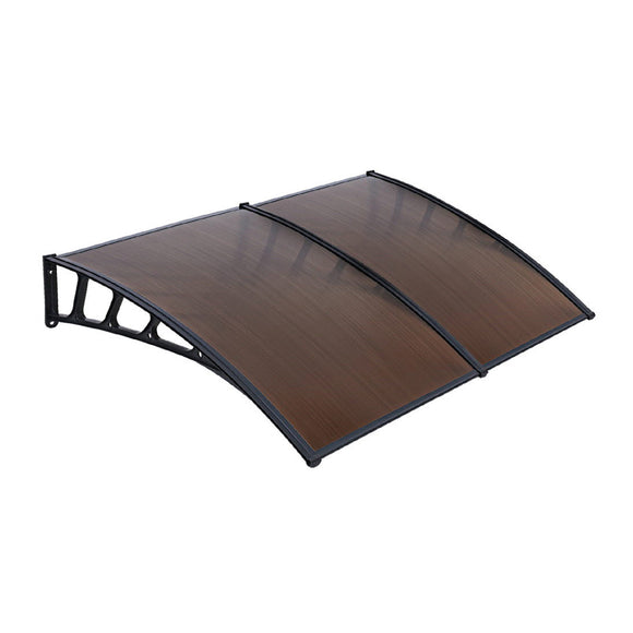 NNEDSZ Window Door Awning Door Canopy Outdoor Patio Cover Shade 1.5mx2m DIY BR