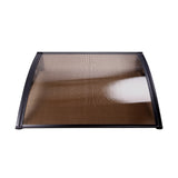NNEDSZ Window Door Awning Door Canopy Outdoor Patio Cover Shade 1.5mx2m DIY BR